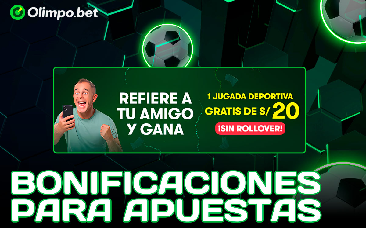 bono de apuestas da una apuesta gratis Olimpo Bet